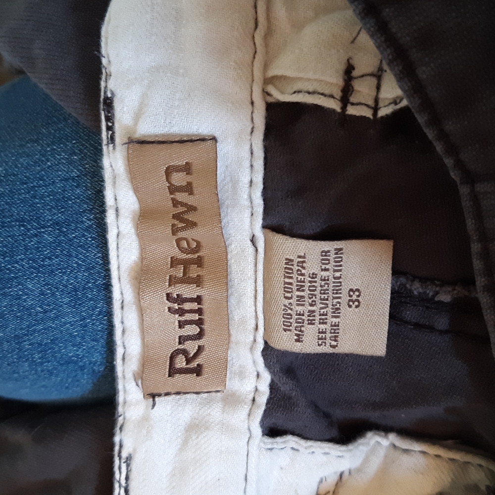 Mens Shorts Casual wear gray sz 33 RUFFHEWN b46 - Picture 2 of 5